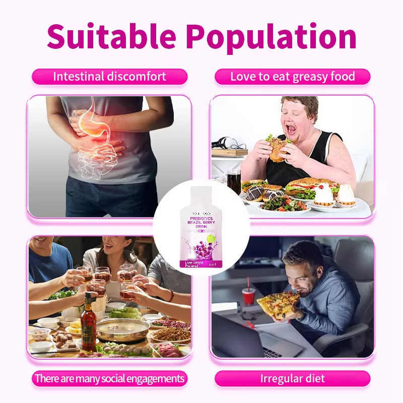 Probiotic Drink Manufacturer - OEM Brazilian Berry Inulin Fiber