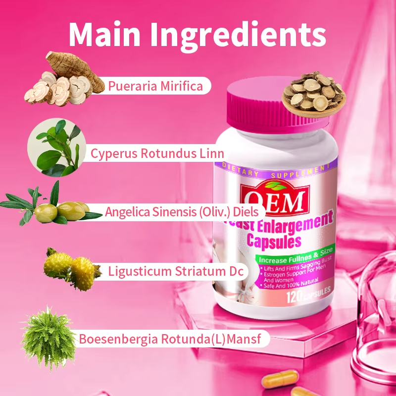 Breast Capsules Supplier - OEM Herbal Enlargement Supplement
