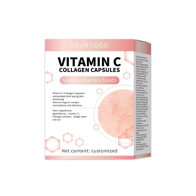 Beauty Capsules Manufacturer - OEM Vitamin C Collagen Complex