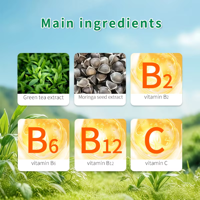 Green Tea Capsules Manufacturer - OEM Moringa Seed Vitamin Complex