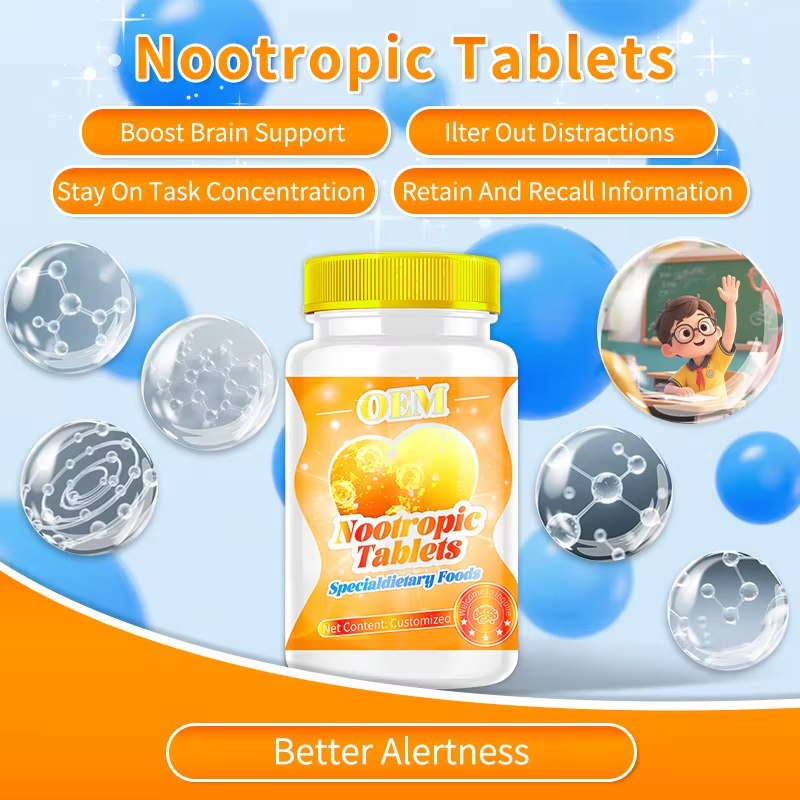 Nootropic Tablets Manufacturer - OEM Memory Sleep Support Formula