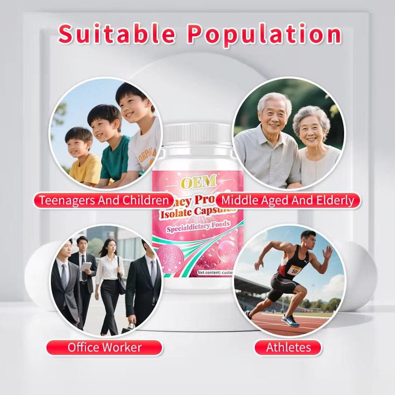 Collagen Capsules Factory - OEM Whey Protein Isolate Supplement