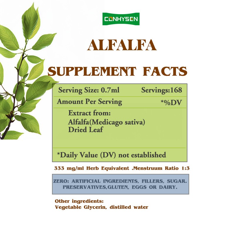 Alfalfa Drop Liquid Supplier - Private Label Easily Digestible Vegetable Glycerin