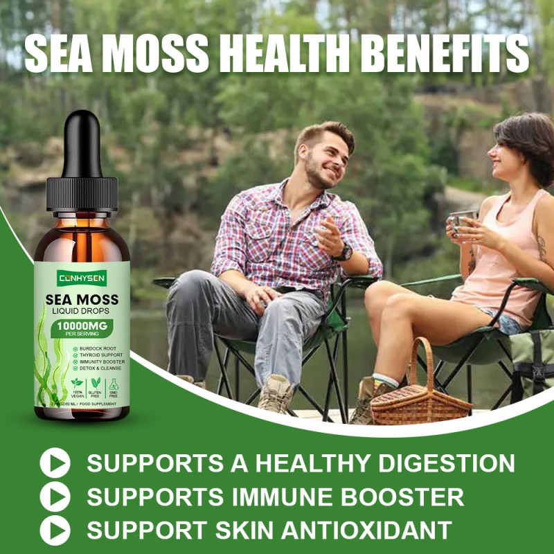 Sea Moss Drops Factory - Low Price Long Lasting Vitamin D3 Food Supplement