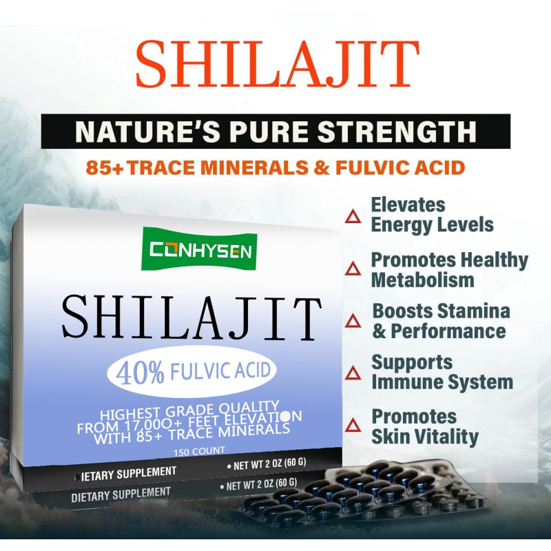 Shilajit Extract Supplier - Private Label High Trace Minerals Supplement