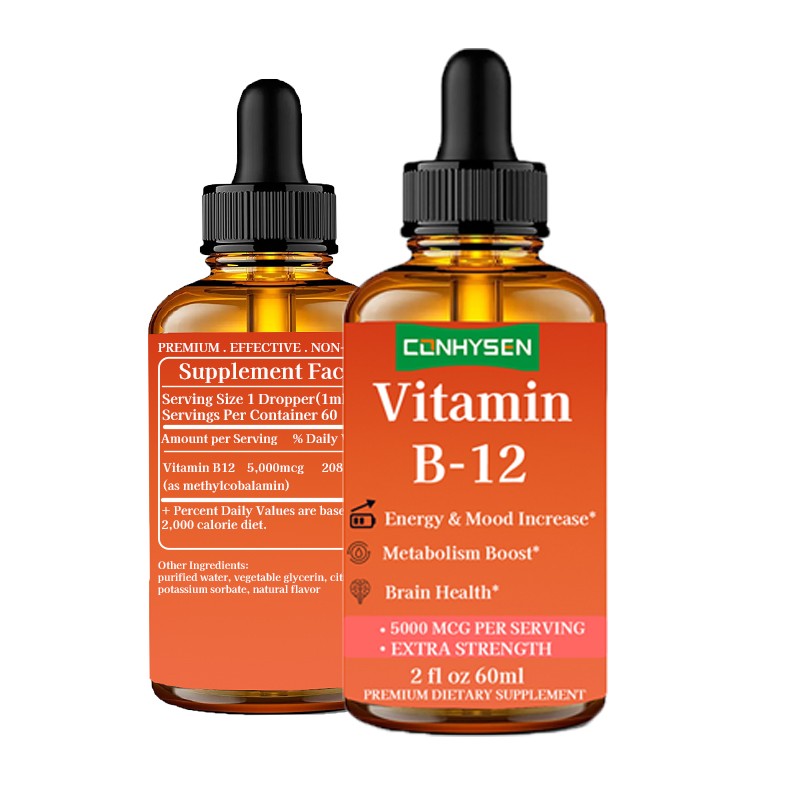 Vitamin B12 Drops Supplier - Health Food Supplements 5000 Mcg Metabolism
