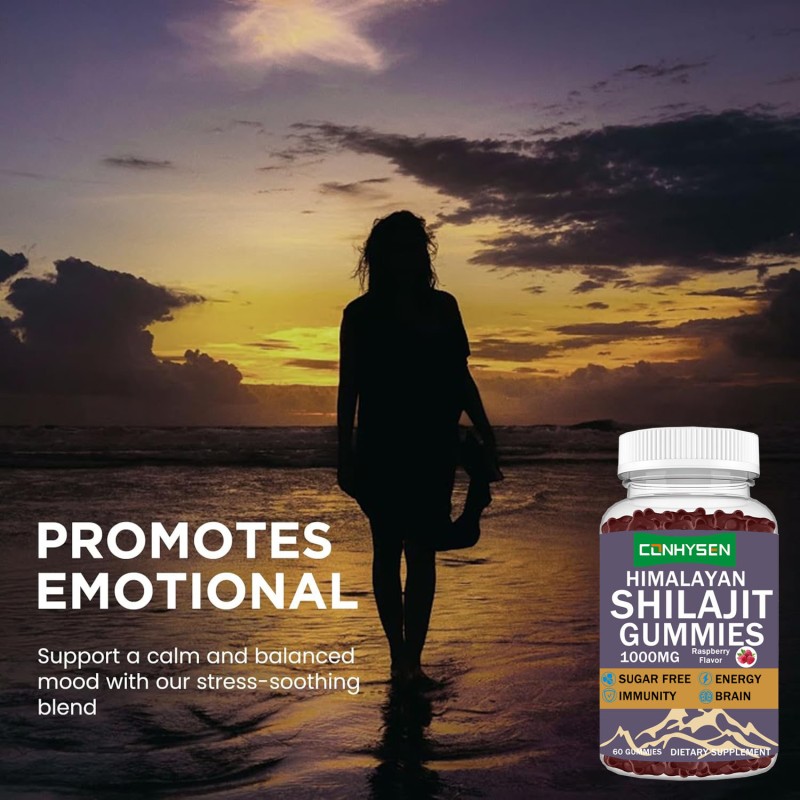 Shilajit Gummies Factory - Hot Sell OEM Private Label Organic Energy Support
