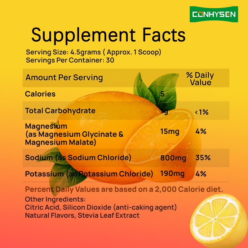 Electrolyte Powder Manufacturer - Sugar Free Boost Energy Improving Sleep