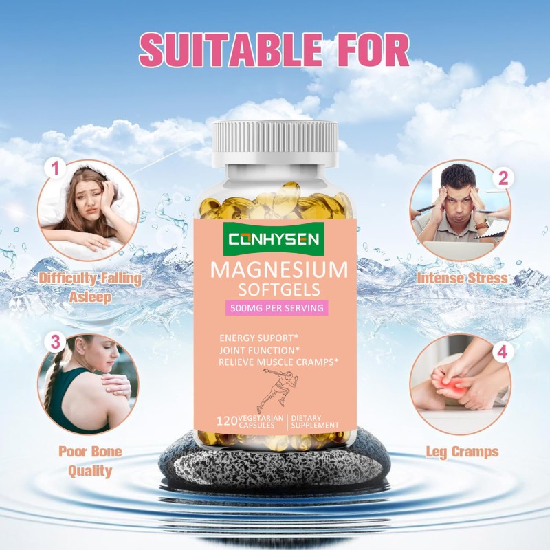 Magnesium Softgel Manufacturer - Sports Nutrition Complex Sedated Digestion