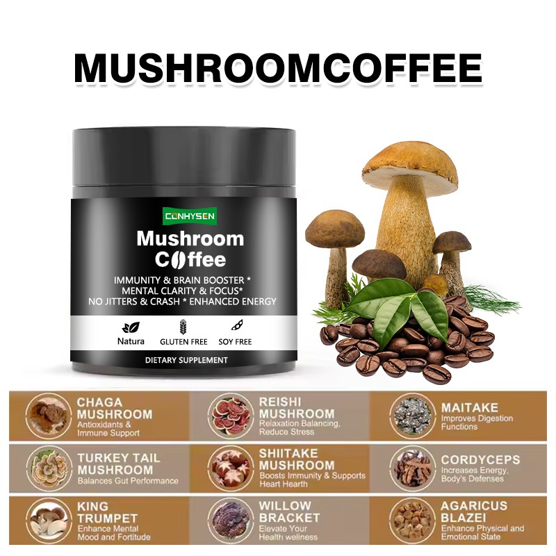 Mushroom Coffee Factory - Private Label Organic Focus Booster Lions Mane