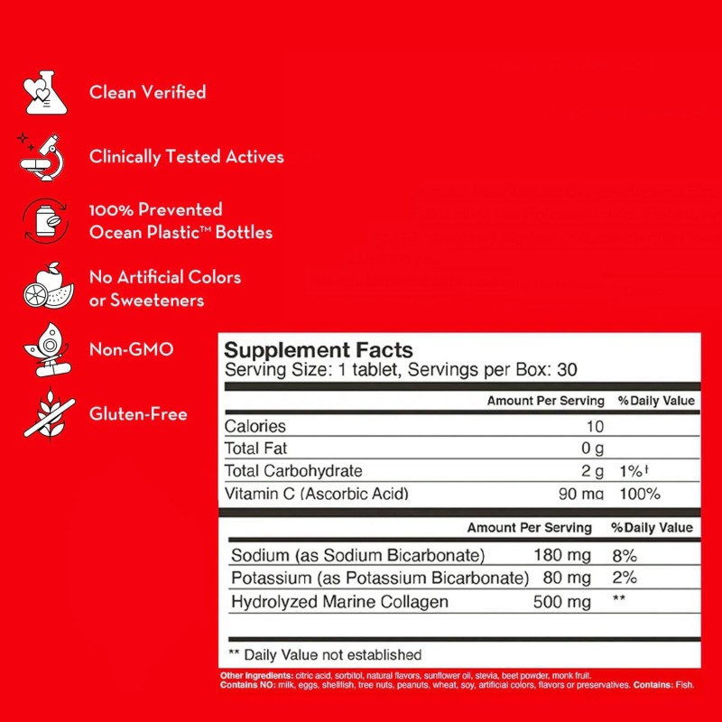 Collagen Tablets Factory - Private Label Effervescent Beauty Whitening Custom