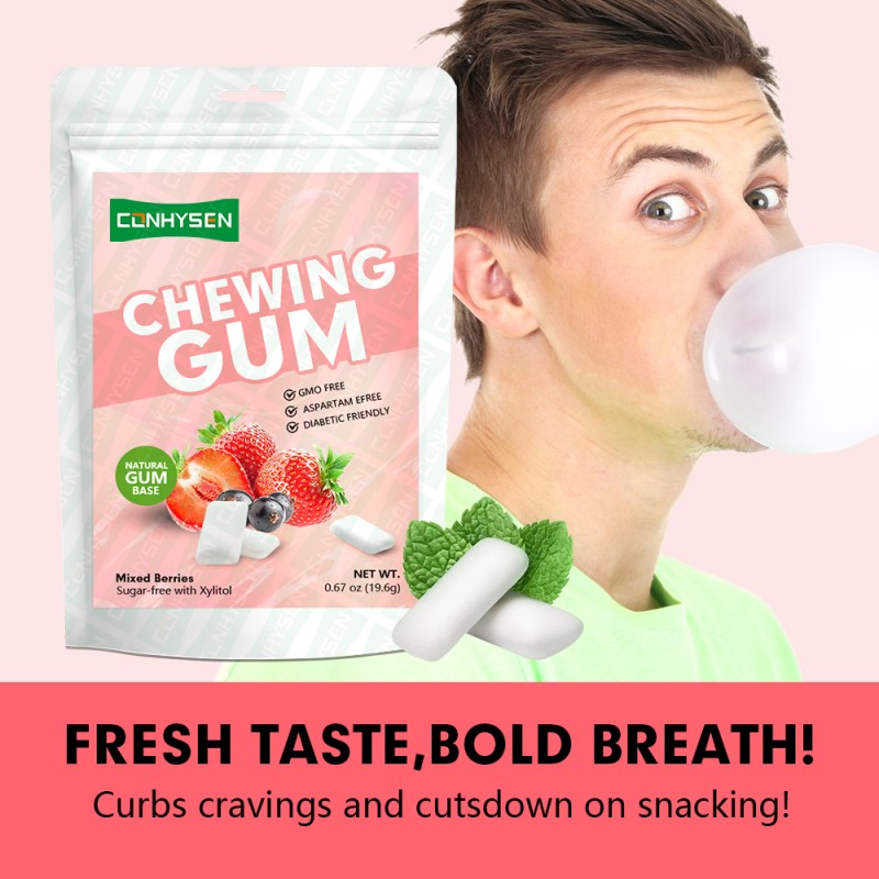 Chewing Gum Supplier - Natural Chicle Base Sugar Free Xylitol Biodegradable