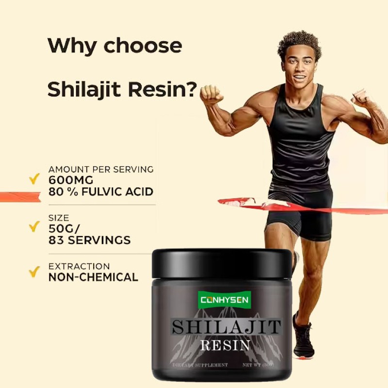 Shilajit Capsules Supplier - OEM Pure 85+ Humic Acid Fulvic Minerals