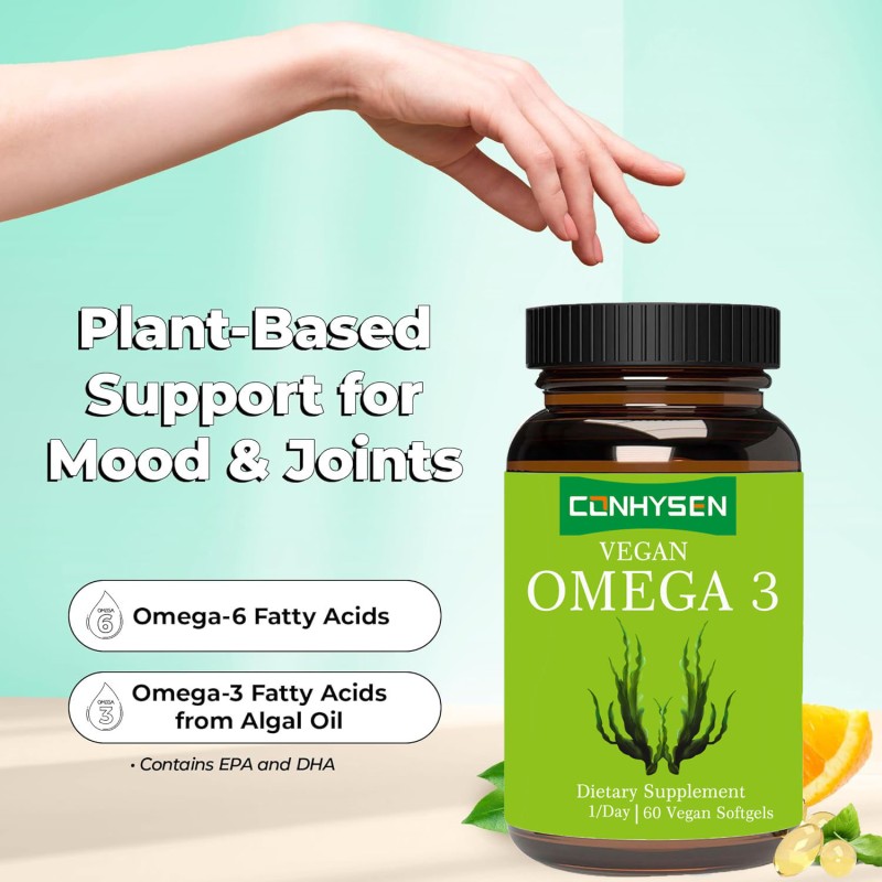 Algal Oil Softgel Supplier - Private Label Vegan DHA EPA Brain Health