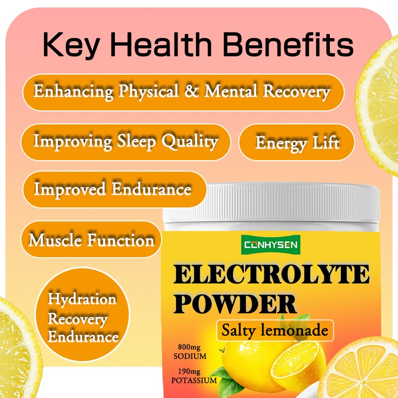 Electrolyte Powder Manufacturer - Sugar Free Boost Energy Improving Sleep