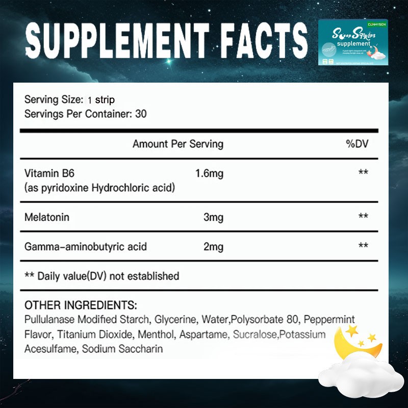 Sleep Strip Manufacturer - OEM ODM Natural Sleeping Support Adult Film