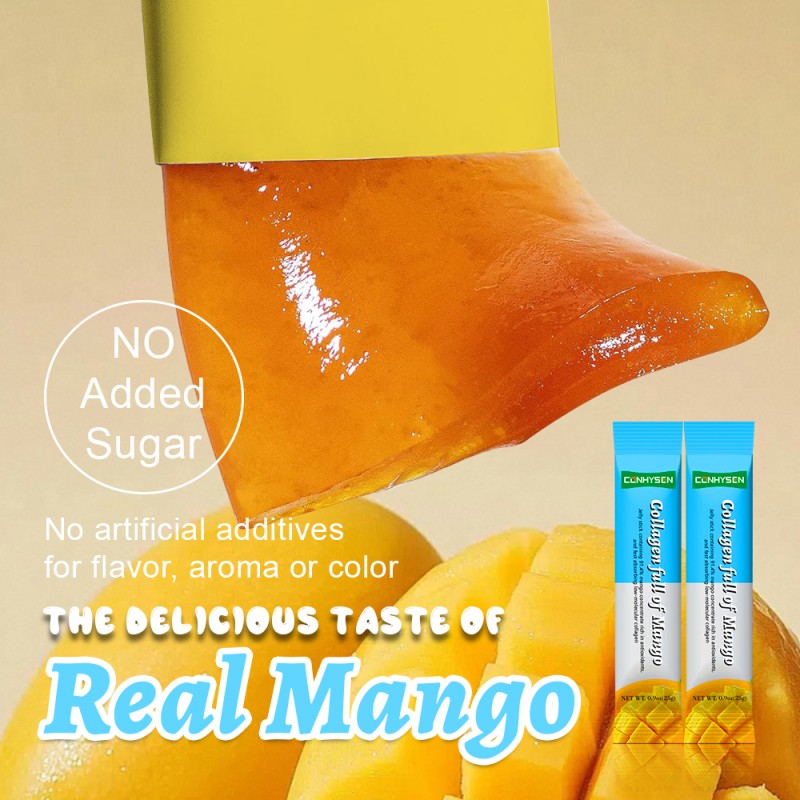Collagen Jelly Factory - Premium Pure Mango Jelly Protein Skin Elasticity