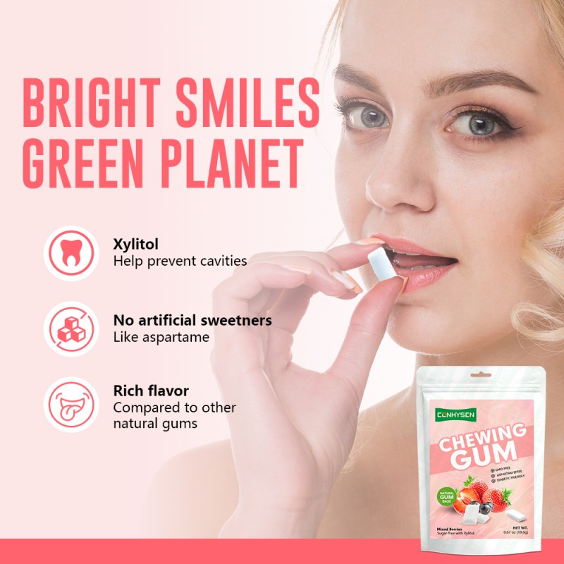 Chewing Gum Supplier - Natural Chicle Base Sugar Free Xylitol Biodegradable