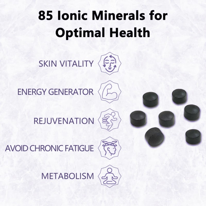 Shilajit Tablets Manufacturer - Himalayan Resin 120 Count Fulvic Acid