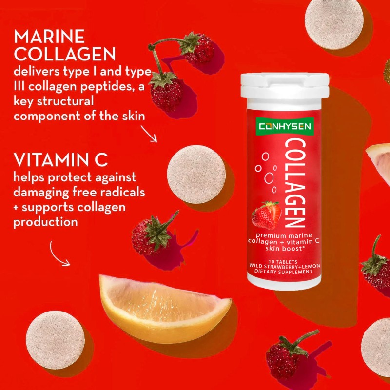 Collagen Tablets Factory - Private Label Effervescent Beauty Whitening Custom