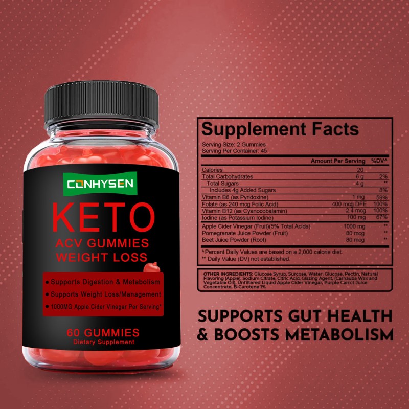 Apple Cider Vinegar Gummies Manufacturer - Wholesale Keto ACV Gut Health