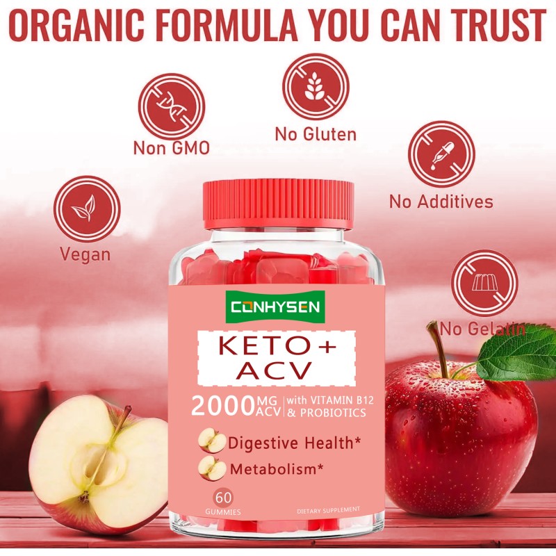 Keto ACV Gummies Supplier - OEM Weight Detox Carb Blocker Slimming