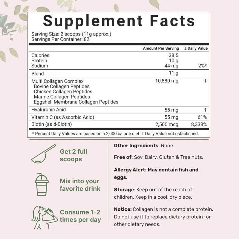 Biotin Powder Factory - Best Selling Vitamin C Hair Skin Elasticity