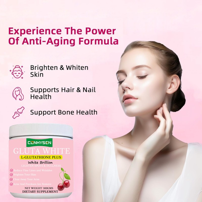 L-gluta Powder Manufacturer - High Purity White Powder Antioxidant Bright