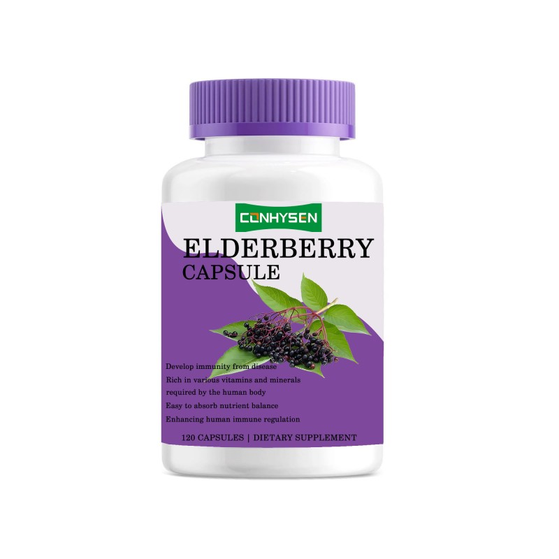 Elderberry Capsule Supplier - OEM Pure Extract Magnesium Rich Vitamins
