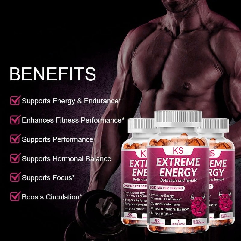 Energy Softgel Factory - OEM Extreme Boosts Motivation Focus Stamina