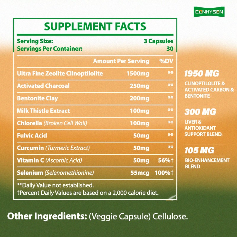 Zeolite Capsules Factory - High Value Healthcare Full-Body Support Custom