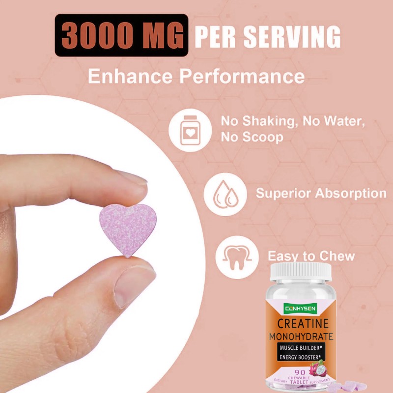 Creatine Tablets Manufacturer - OEM Private Label Sports Nutrition Energy