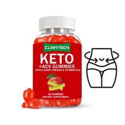 Apple Cider Vinegar Gummies Factory - OEM Organic Active 60pcs Fast Slimming