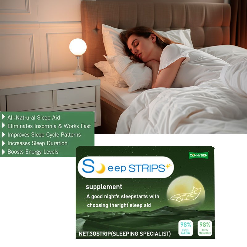 Sleep Strips Supplier - Custom Branded Vitamin Supplement Sleep Mint Film