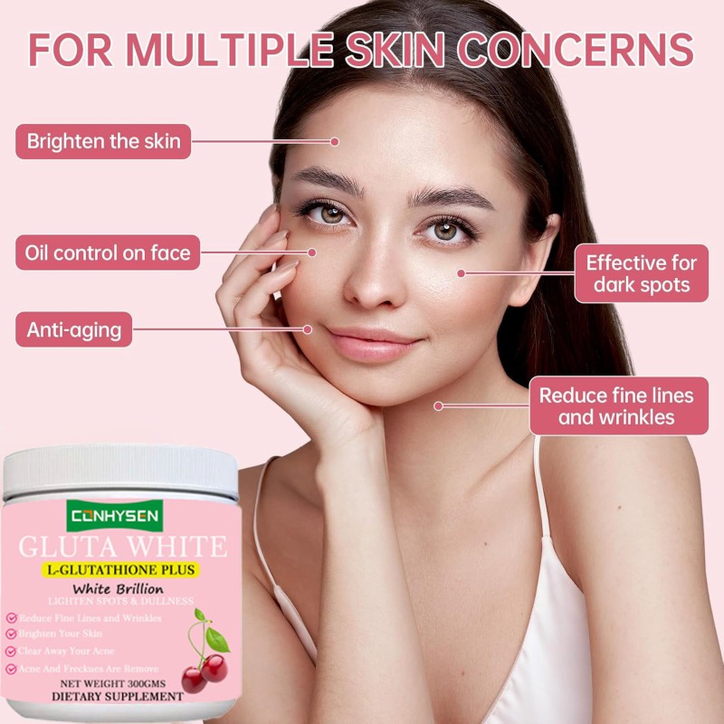 L-gluta Powder Manufacturer - High Purity White Powder Antioxidant Bright