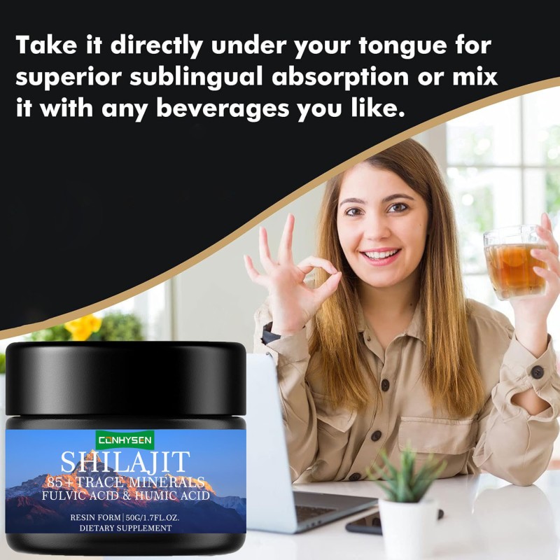 Shilajit Resin Manufacturer - OEM with Fulvic Acid Trace Minerals Stamina