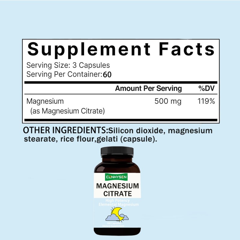 Magnesium Citrate Supplier - Best Selling Healthy Heart Strong Bones