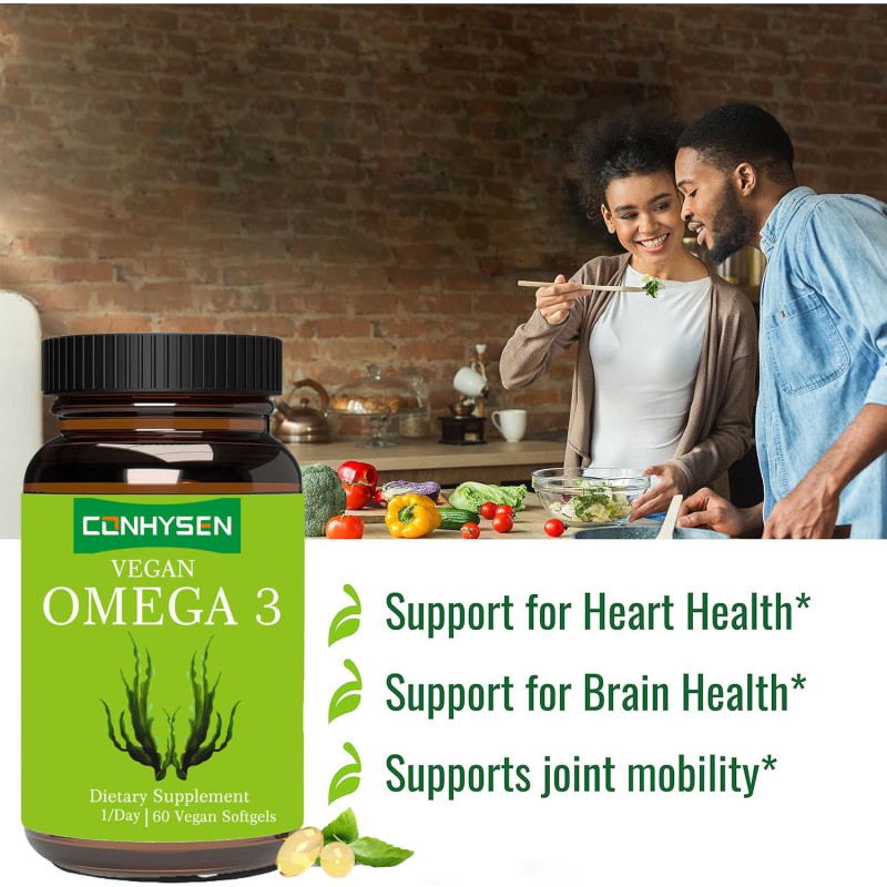 Algal Oil Softgel Supplier - Private Label Vegan DHA EPA Brain Health