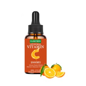 Vitamin C Drops Supplier - OEM High Absorption Liposomal 2000mg Antioxidant