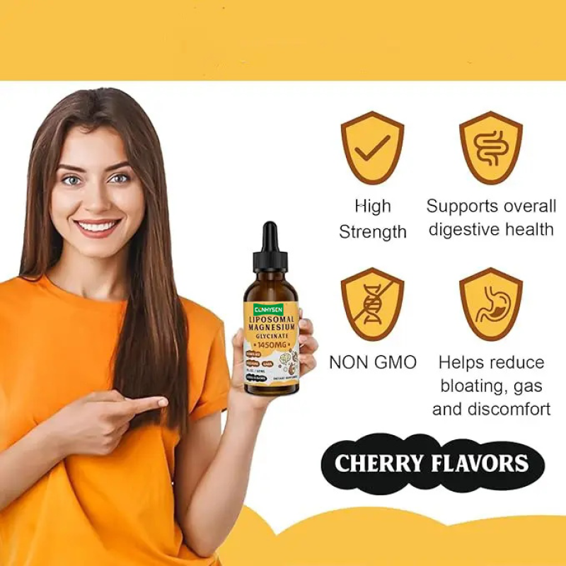 Magnesium Drops Factory - High Best Glycinate Sleep Mood Stress Relief