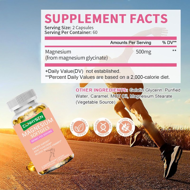 Magnesium Softgel Manufacturer - Sports Nutrition Complex Sedated Digestion