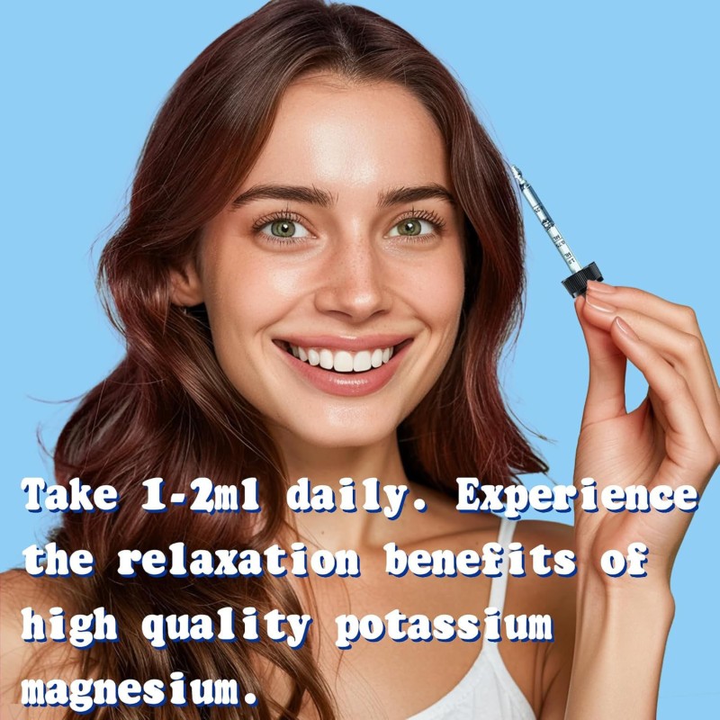 Potassium Drops Factory - OEM Potassium Magnesium Liquid Sleep Mood Bone