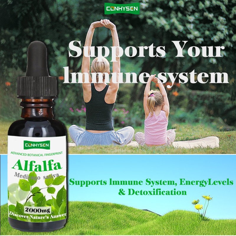 Alfalfa Drops Manufacturer - Factory Direct Immune System Energy Detox