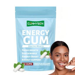 Energy Gum Supplier - Private Label Caffeine Boost Sugar-Free Herbal