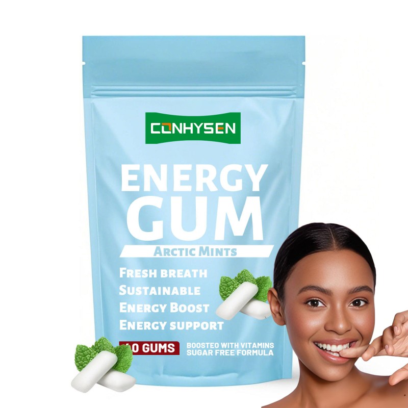 Energy Gum Supplier - Private Label Caffeine Boost Sugar-Free Herbal