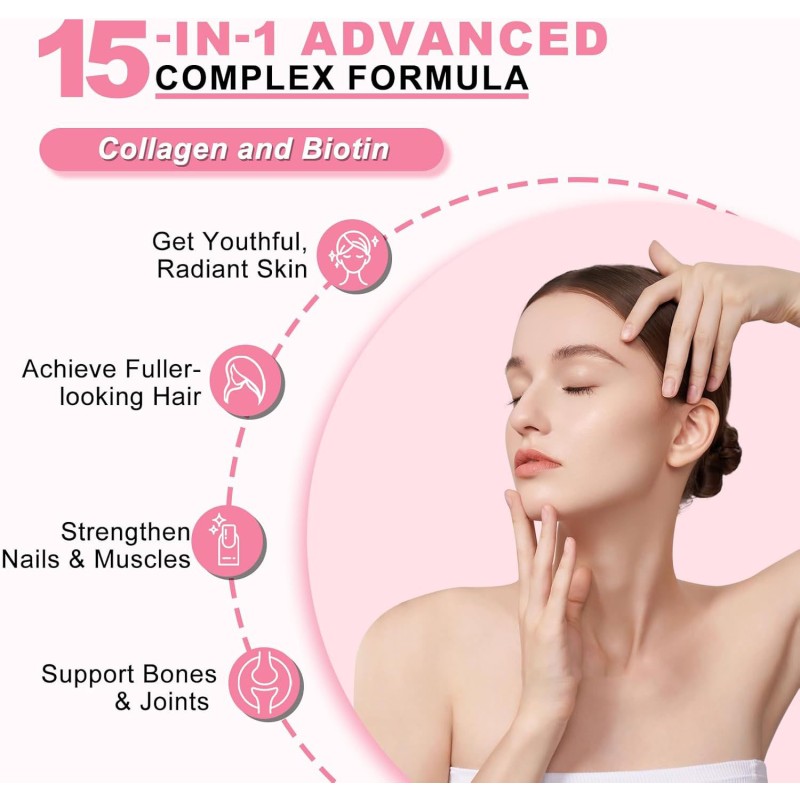 Collagen Gummies Manufacturer - Multi Biotin Hydrolyzed Collagen 2500mg