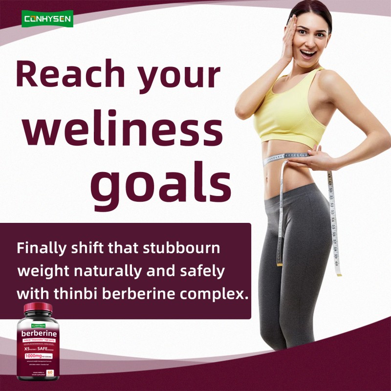 Berberine Capsules Manufacturer - High Purity 1000mg Plant Extract Immune