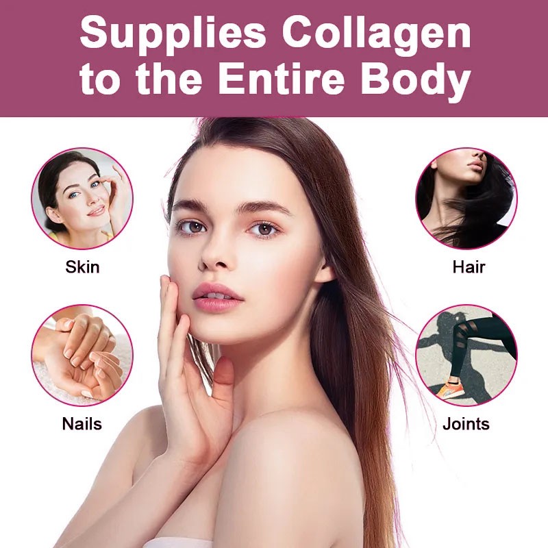 Collagen Gummies Manufacturer - Customized 60-Piece Beauty Food Supplement