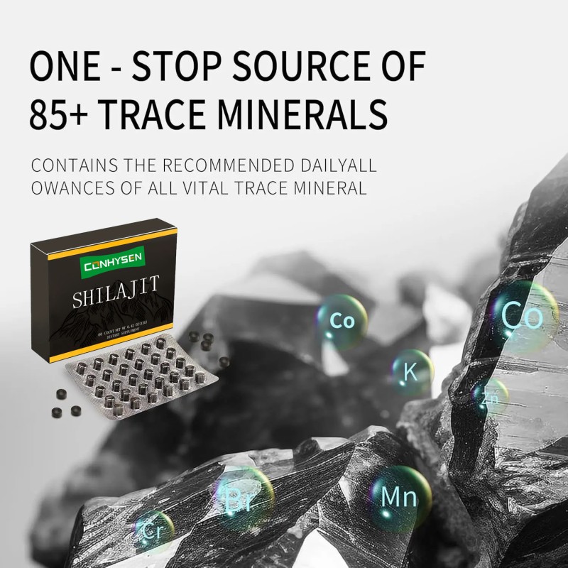 Shilajit Extract Pills Supplier - Pure Himalayan Organic Fulvic Minerals
