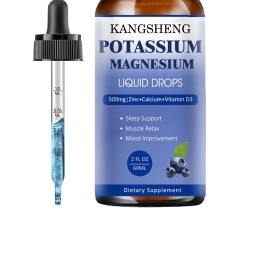 Potassium Drops Factory - OEM Potassium Magnesium Liquid Sleep Mood Bone